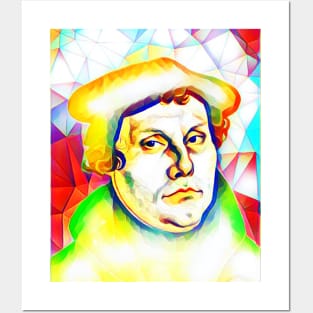 Martin Luther Colourful Portrait | Martin Luther Artwork 11 Posters and Art